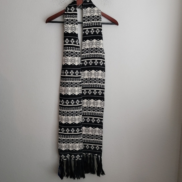 Pendleton Wool Long Fringe Scarf NEW